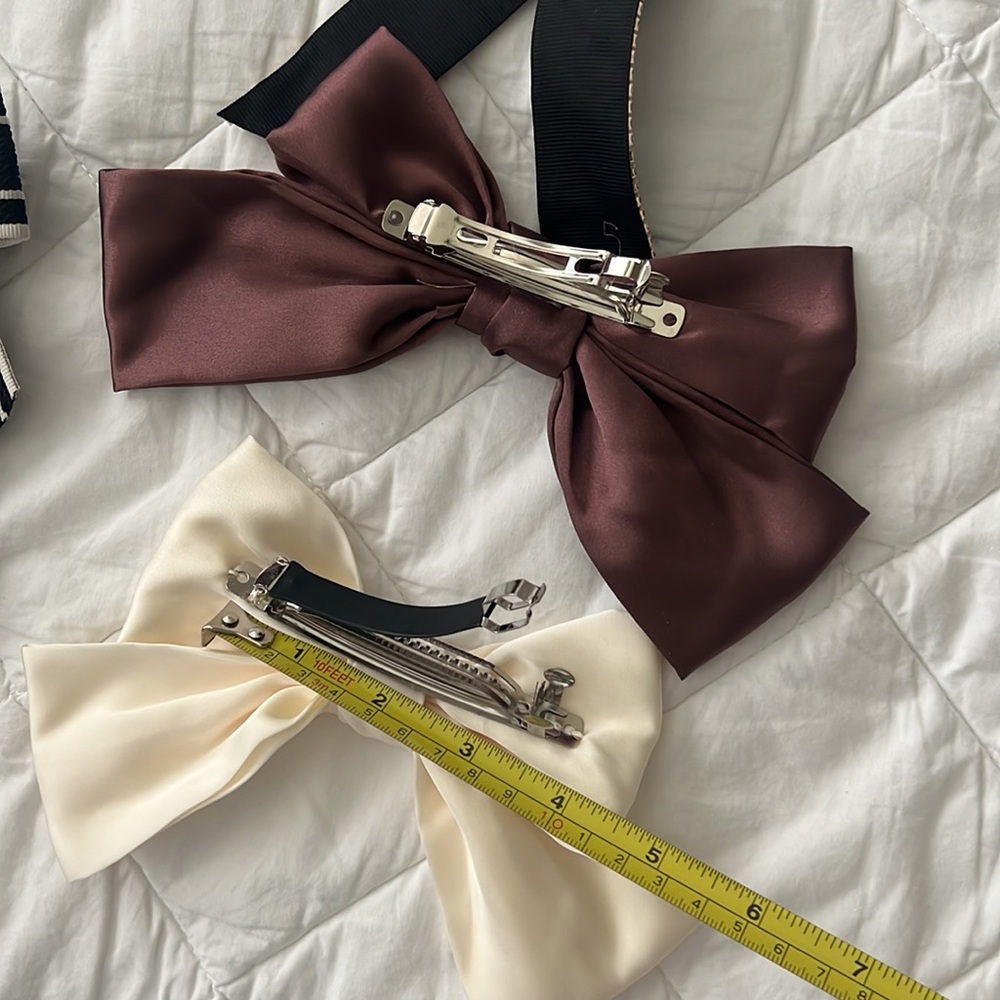 Elegant Hair Bow Hair Clip LOT of five bows - Picture 13 of 16